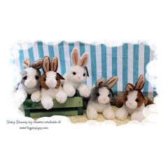 Aurora Baby Bunnies - 8" Mini Flopsie